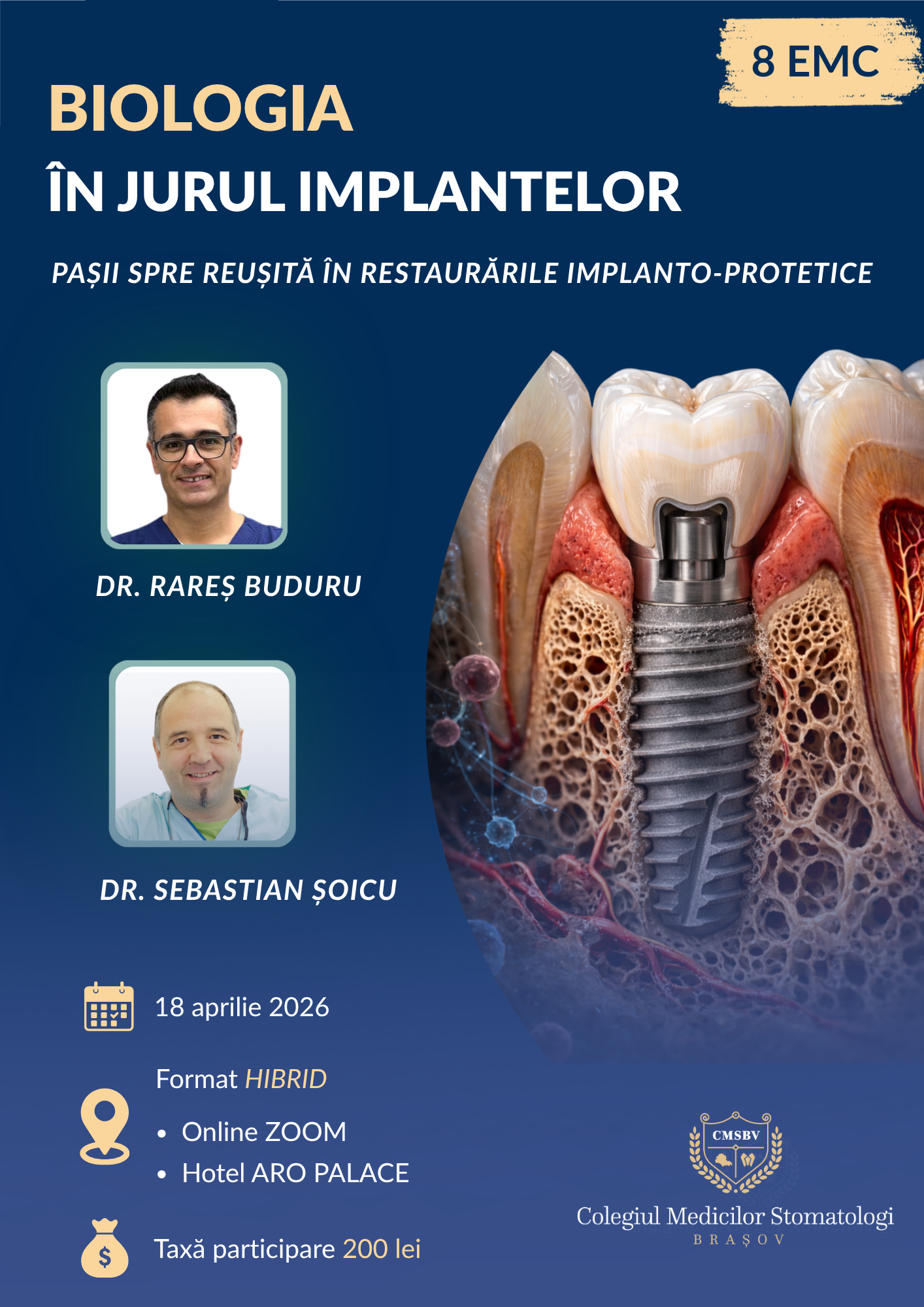 biologia in jurul implantelor